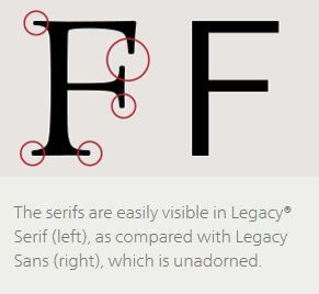 Example of “Serif Typeface”